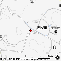 愛知県豊田市綾渡町四ツ田32-2周辺の地図