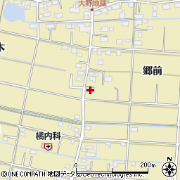 愛知県愛西市大野町郷前126周辺の地図