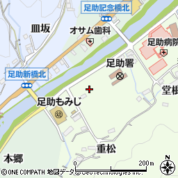 愛知県豊田市岩神町簗瀬周辺の地図