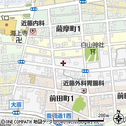 愛知県名古屋市瑞穂区本願寺町1丁目16周辺の地図