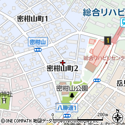 愛知県名古屋市瑞穂区密柑山町2丁目周辺の地図
