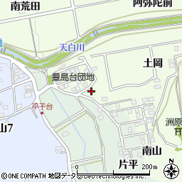 愛知県日進市米野木町南山1周辺の地図