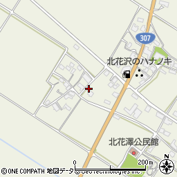 滋賀県東近江市北花沢町643周辺の地図
