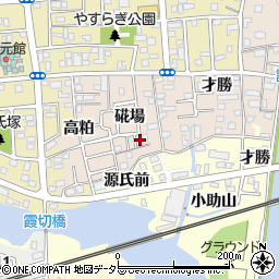 愛知県海部郡蟹江町西之森硴場9-14周辺の地図