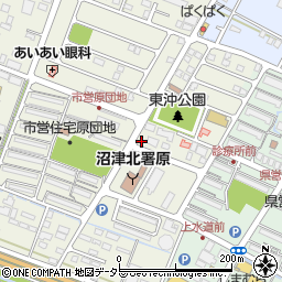 勝呂理容店周辺の地図