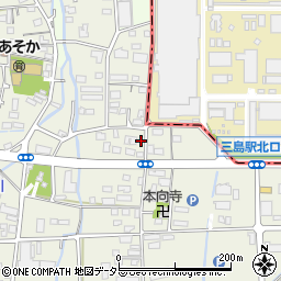 静岡県駿東郡長泉町下土狩282-1周辺の地図