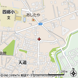 愛知県豊田市四郷町天道99-143周辺の地図