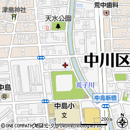 愛知県名古屋市中川区中島新町2丁目703周辺の地図