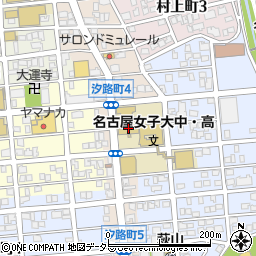 名古屋女子大学中学校周辺の地図