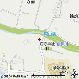 愛知県豊田市貝津町西向畑4周辺の地図