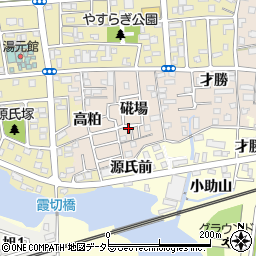 愛知県海部郡蟹江町西之森硴場9-22周辺の地図