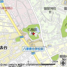 愛知県名古屋市天白区音聞山1324周辺の地図