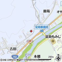 愛知県豊田市近岡町藤ノ木周辺の地図