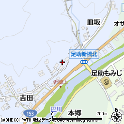 愛知県豊田市近岡町（藤ノ木）周辺の地図