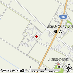 滋賀県東近江市北花沢町651周辺の地図