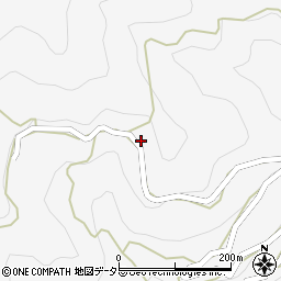 静岡県浜松市天竜区佐久間町相月1934周辺の地図