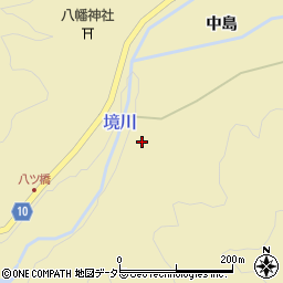 愛知県設楽町（北設楽郡）八橋（方ノ沢）周辺の地図