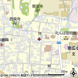 兵庫県丹波市柏原町柏原525-2周辺の地図