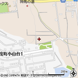 三重県桑名市多度町小山周辺の地図