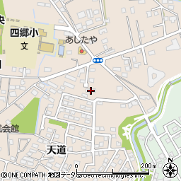 愛知県豊田市四郷町天道113-1周辺の地図