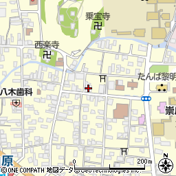 兵庫県丹波市柏原町柏原525周辺の地図