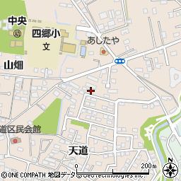 愛知県豊田市四郷町天道99-64周辺の地図