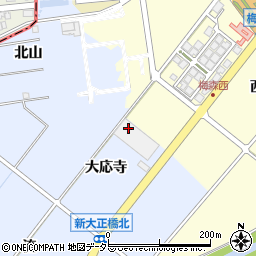 愛知県日進市赤池町大応寺22周辺の地図