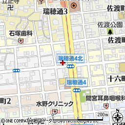 愛知県名古屋市瑞穂区瑞穂通4丁目11周辺の地図