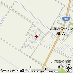 滋賀県東近江市北花沢町652周辺の地図