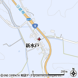 京都府船井郡京丹波町新水戸東浦周辺の地図