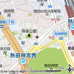 愛知県名古屋市熱田区森後町周辺の地図