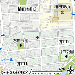 愛知県名古屋市天白区井口1丁目210周辺の地図