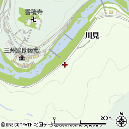 愛知県豊田市岩神町川見周辺の地図