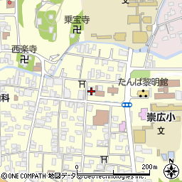 兵庫県丹波市柏原町柏原518-3周辺の地図
