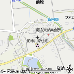 愛知県日進市野方町東島周辺の地図