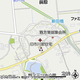 愛知県日進市野方町（東島）周辺の地図