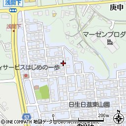 〒470-0116 愛知県日進市東山の地図