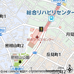 名古屋市総合リハビリテーションセンター附属病院周辺の地図