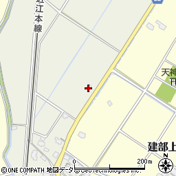 滋賀県東近江市建部下野町338周辺の地図