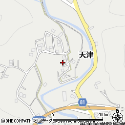 千葉県鴨川市天津599周辺の地図