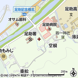 愛知県豊田市岩神町仲田周辺の地図