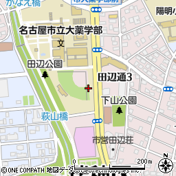 愛知県名古屋市瑞穂区田辺通3丁目周辺の地図