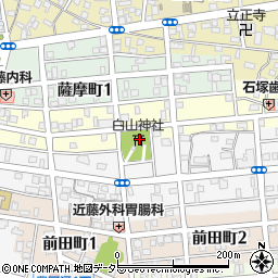 愛知県名古屋市瑞穂区本願寺町2丁目2周辺の地図