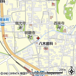 兵庫県丹波市柏原町柏原251周辺の地図