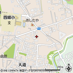 愛知県豊田市四郷町天道113周辺の地図