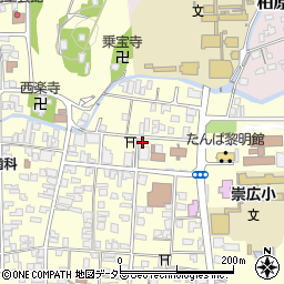 兵庫県丹波市柏原町柏原519-3周辺の地図