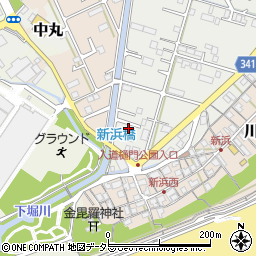 静岡県富士市中丸607周辺の地図