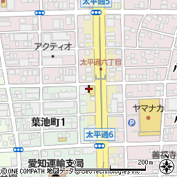 Ａｕｄｉ名古屋西周辺の地図