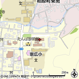 柏原総合庁舎周辺の地図