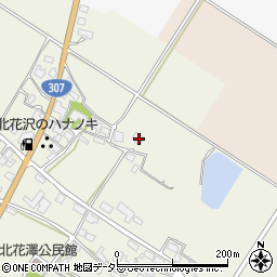 滋賀県東近江市北花沢町1628周辺の地図
